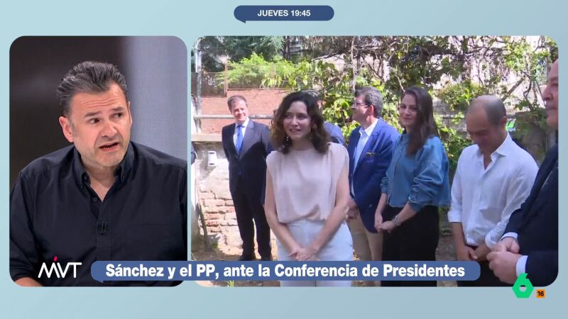 Iñaki López, a Ayuso: "Me sorprende que defienda la libertad y no permita a otros presidentes hablar en su lengua materna"