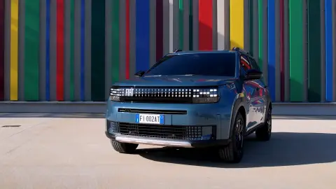 Parte frontal del Fiat Grande Panda  Parte frontal del Fiat Grande Panda