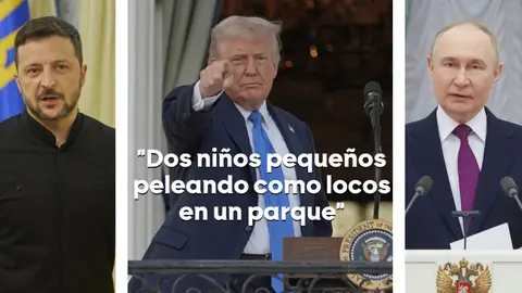 Trump, sobre Putin y Zelenski Trump, sobre Putin y Zelenski