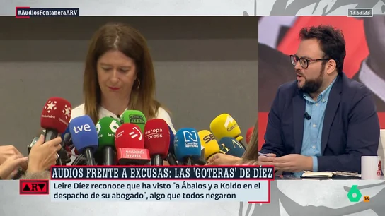 José Enrique Monrosi tacha de "lamentable" la actitud de Leire Díez: "¿Pero, qué me está contando de un libro?" José Enrique Monrosi tacha de "lamentable" la actitud de Leire Díez: "¿Pero, qué me está contando de un libro?"