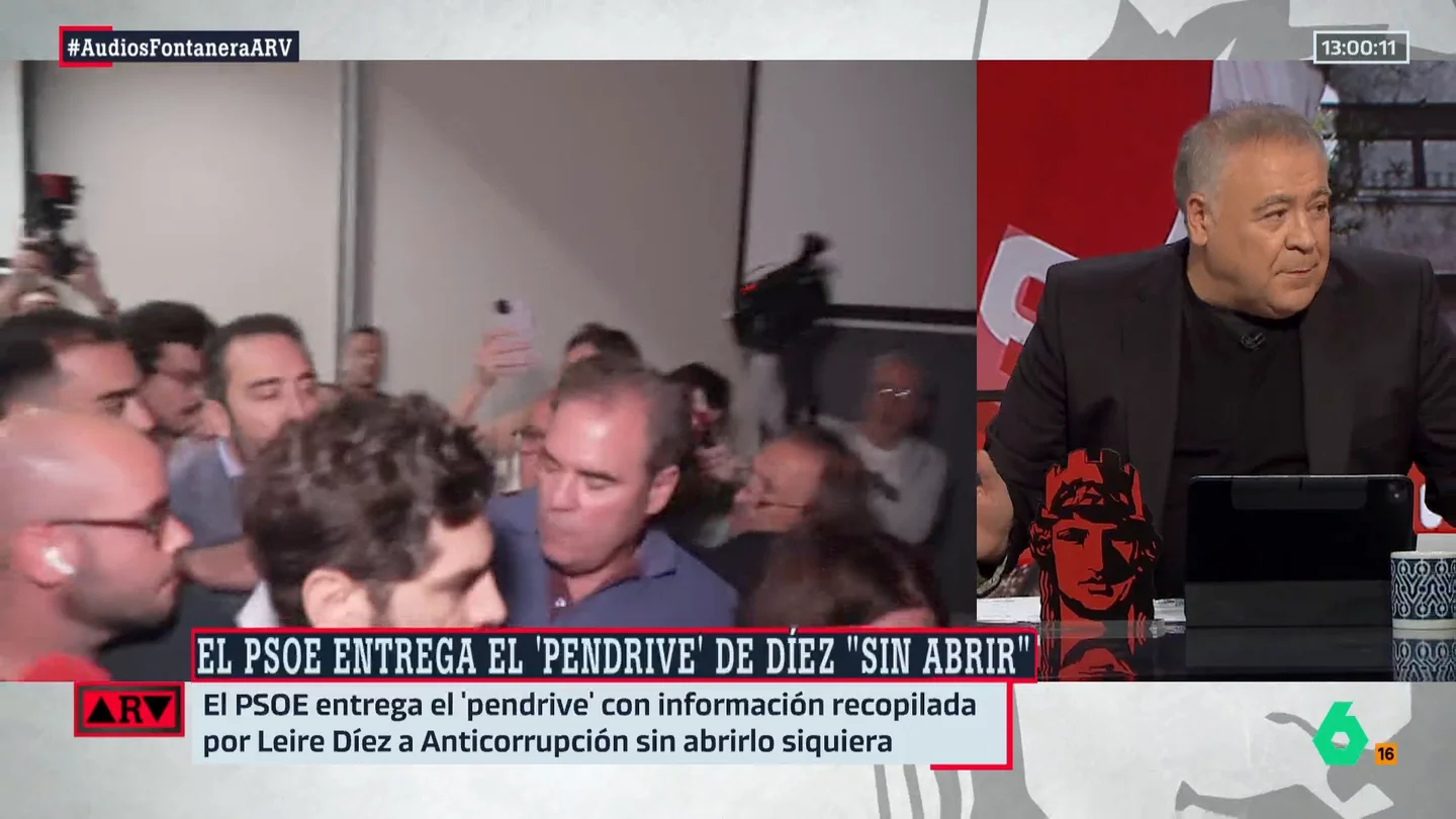 Ferreras, tajante sobre Leire Díez: "La hemos invitado a todos los programas de laSexta, pero no somos su opción" Ferreras, tajante sobre Leire Díez: "La hemos invitado a todos los programas de laSexta, pero no somos su opción"