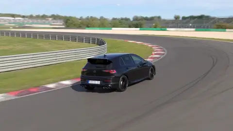 El Volkswagen Golf R en circuito El Volkswagen Golf R en circuito