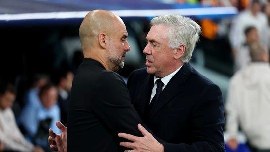 Guardiola y Ancelotti Guardiola y Ancelotti