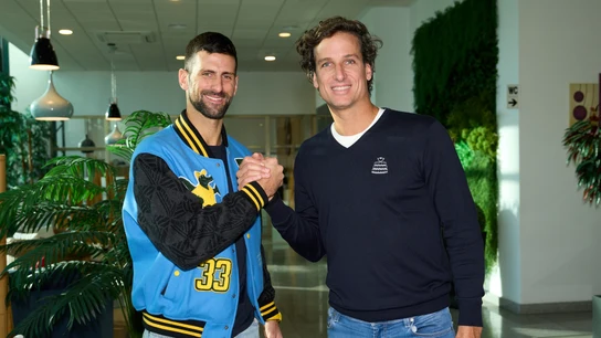 Novak Djokovic y Feliciano López Novak Djokovic y Feliciano López