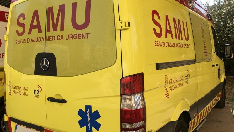 Imagen de archivo SAMU Valencia. 