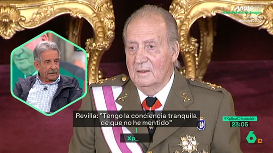 Revilla habla sobre la demanda del rey emérito Revilla habla sobre la demanda del rey emérito