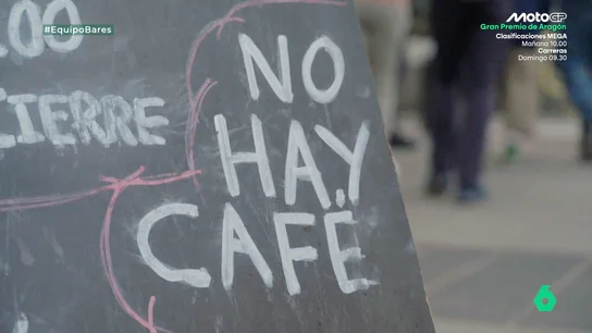 Sin café en terrazas del centro de Madrid Sin café en terrazas del centro de Madrid