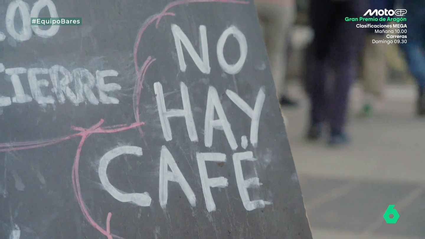 Sin café en terrazas del centro de Madrid Sin café en terrazas del centro de Madrid