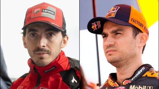 'Pecco' Bagnaia y Dani Pedrosa 'Pecco' Bagnaia y Dani Pedrosa