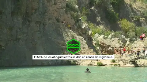 Bañarse donde no se debe: de la aventura al peligro evitable. Bañarse donde no se debe: de la aventura al peligro evitable.
