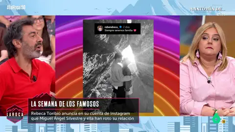 Pilar Vidal, sobre la ruptura de Miguel Ángel Silvestre y Rebeca Toribio: "Hay una tercera persona" Pilar Vidal, sobre la ruptura de Miguel Ángel Silvestre y Rebeca Toribio: "Hay una tercera persona"
