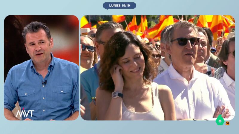 Iñaki López analiza la manifestación del PP: "Feijóo estuvo más moderado y Ayuso hacía de polí mala"