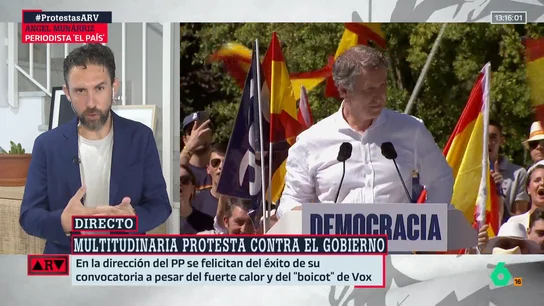 Ángel Munárriz, sobre la división interna del PP: "Las diferencias entre Feijóo y Ayuso son cada vez más indisimulables y se producen a campo abierto" Ángel Munárriz, sobre la división interna del PP: "Las diferencias entre Feijóo y Ayuso son cada vez más indisimulables y se producen a campo abierto"