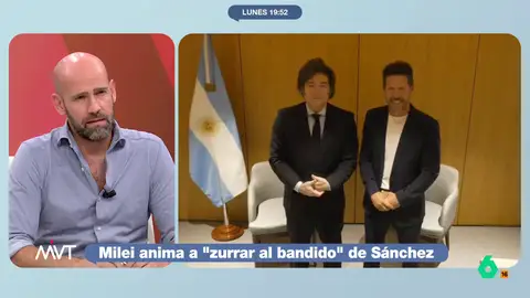 Gonzalo Miró, al ver a Simeone con Milei: "Es multimillonario, entra en lo razonable que le vote" Gonzalo Miró, al ver a Simeone con Milei: "Es multimillonario, entra en lo razonable que le vote"