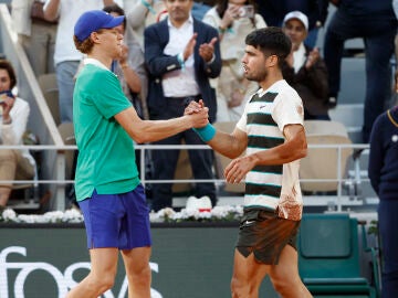 Jannik Sinner y Carlos Alcaraz