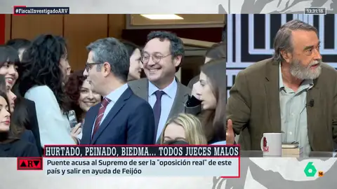 Pedro Cuartango, a favor de que el fiscal se siente en el banquillo: "Existen indicios de delito" Pedro Cuartango, a favor de que el fiscal se siente en el banquillo: "Existen indicios de delito"