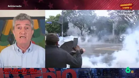 Guillermo Fesser, sobre las manifestaciones convocadas en EEUU contra Trump: "El lema es 'Estados Unidos no tiene un rey'" El periodista explica que han en todo Estados Unidos se han convocado miles de manifestaciones para protestar contra las políticas del presidente estadunidense. Estas, además, se podrán seguir desde la página web 'nokings.org'.