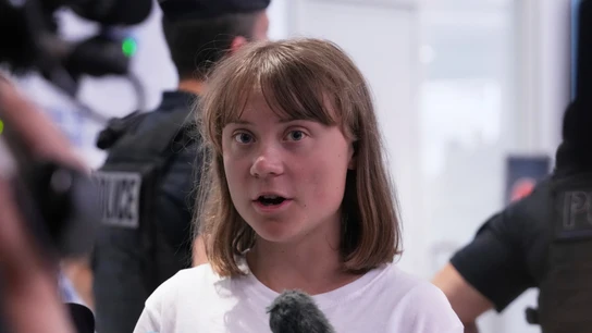 La activista sueca Greta Thunberg La activista sueca Greta Thunberg