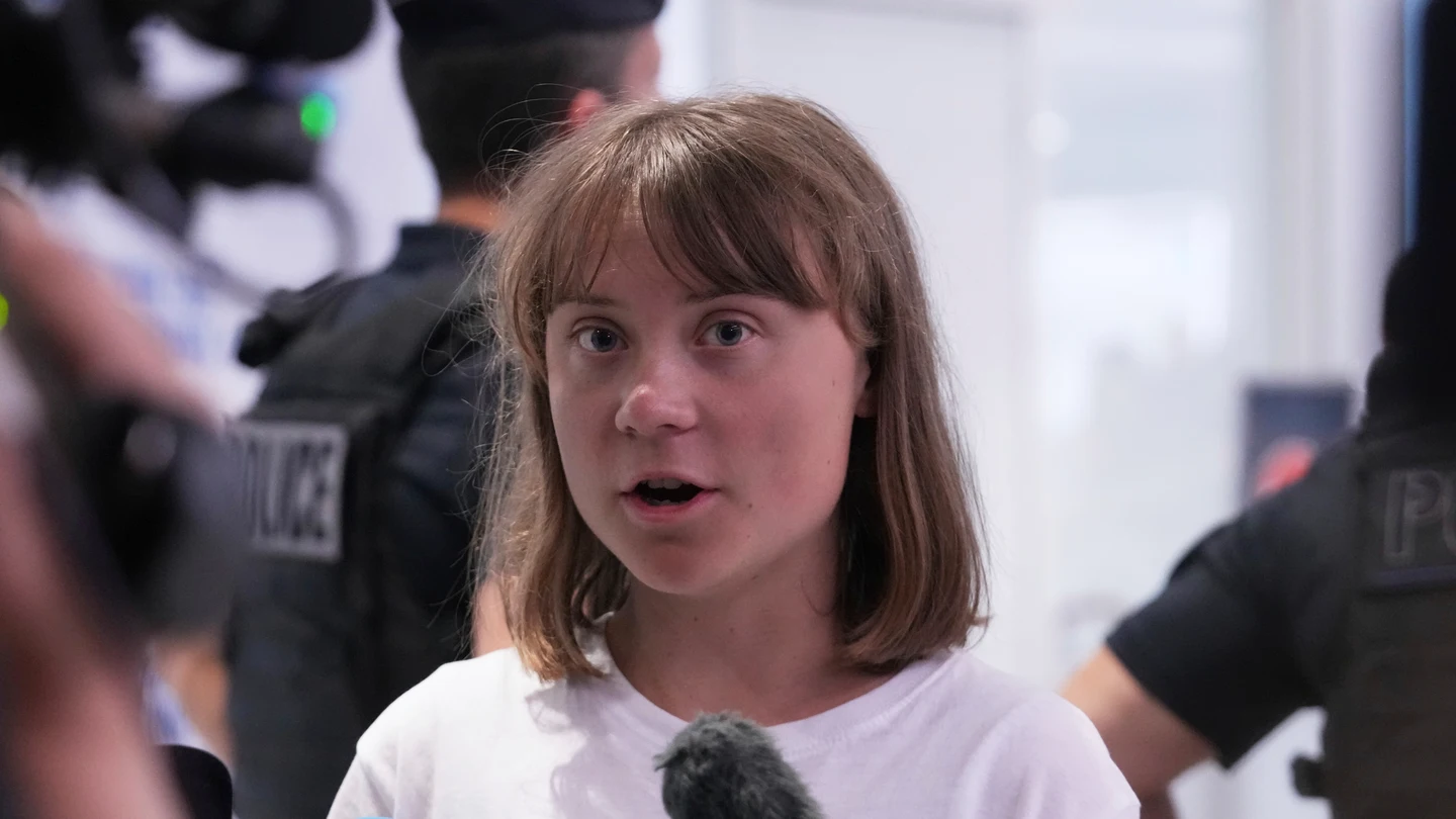 La activista sueca Greta Thunberg La activista sueca Greta Thunberg