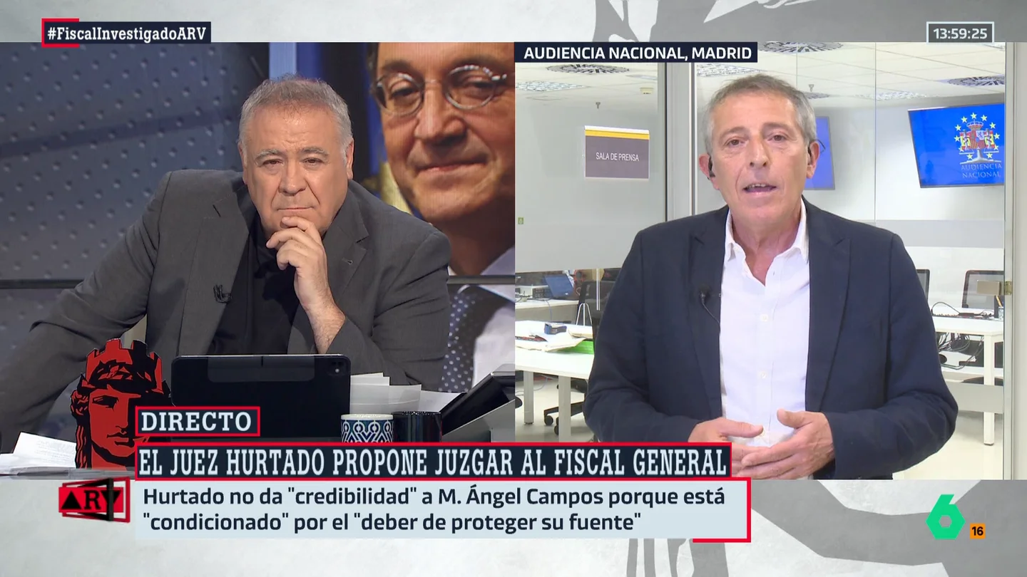 Miguel Ángel Campos reitera que el fiscal general no le mostró el correo del novio de Ayuso y explica cómo lo obtuvo Miguel Ángel Campos reitera que el fiscal general no le mostró el correo del novio de Ayuso y explica cómo lo obtuvo