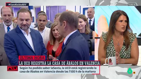 Imma Lucas, sobre el registro en la casa de Ábalos: "Han tenido tiempo suficiente para que haya una destrucción de pruebas" Imma Lucas, sobre el registro en la casa de Ábalos: "Han tenido tiempo suficiente para que haya una destrucción de pruebas"