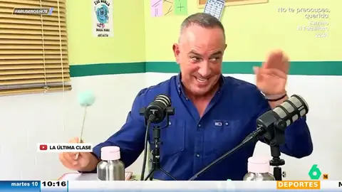 El desagradable primer encuentro de Víctor Sandoval con Esperanza Aguirre: "A mí, esta cerda no me despide" El desagradable primer encuentro de Víctor Sandoval con Esperanza Aguirre: "A mí, esta cerda no me despide"