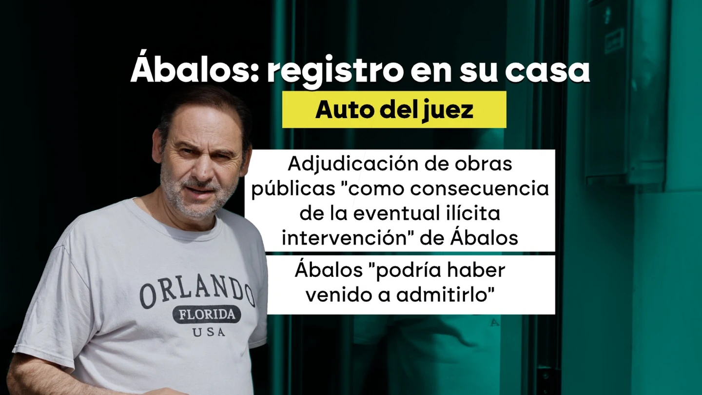 La UCO halla "grabaciones" que implican a Ábalos en el amaño de contratos "a cambio de comisiones" La UCO halla "grabaciones" que implican a Ábalos en el amaño de contratos "a cambio de comisiones"