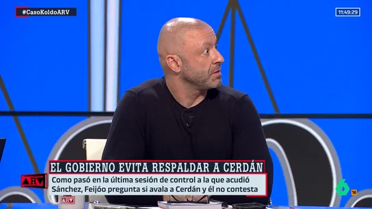 Rafa López, ante el silencio de Sánchez sobre Cerdán: "Después de la experiencia Ábalos, no te mojas" Rafa López, ante el silencio de Sánchez sobre Cerdán: "Después de la experiencia Ábalos, no te mojas"