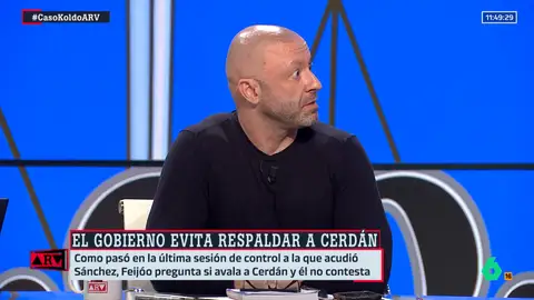 Rafa López, ante el silencio de Sánchez sobre Cerdán: "Después de la experiencia Ábalos, no te mojas" Rafa López, ante el silencio de Sánchez sobre Cerdán: "Después de la experiencia Ábalos, no te mojas"
