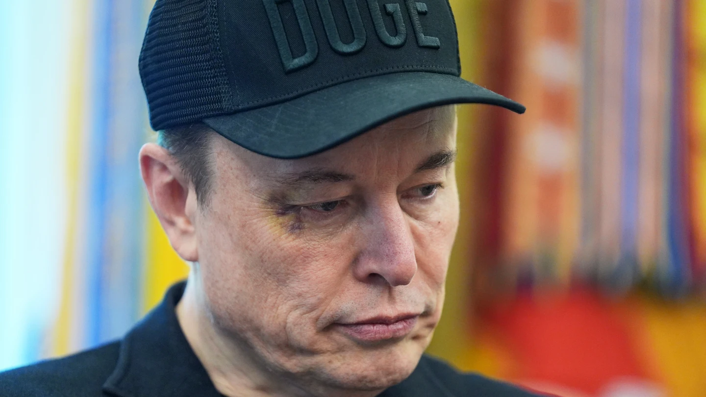 Elon Musk durante una rueda de prensa con Donald Trump en el Despacho Oval el pasado 30 de mayo Elon Musk durante una rueda de prensa con Donald Trump en el Despacho Oval el pasado 30 de mayo