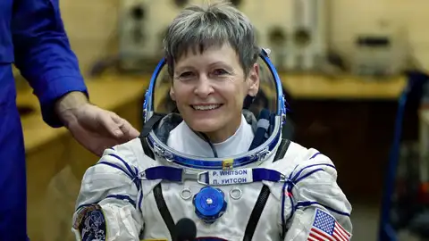 La astronauta estadounidense Peggy Whitson La astronauta estadounidense Peggy Whitson