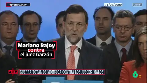El PP también hablaba de 'lawfare': los momentos en los que criticó la labor de los jueces El PP también hablaba de 'lawfare': los momentos en los que criticó la labor de los jueces