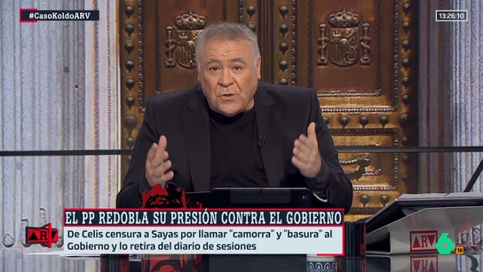 Ferreras, indignado tras las declaraciones de Mazón burlándose de Sánchez: "¿De verdad está como para hacer de bufón?" Ferreras, indignado tras las declaraciones de Mazón burlándose de Sánchez: "¿De verdad está como para hacer de bufón?"