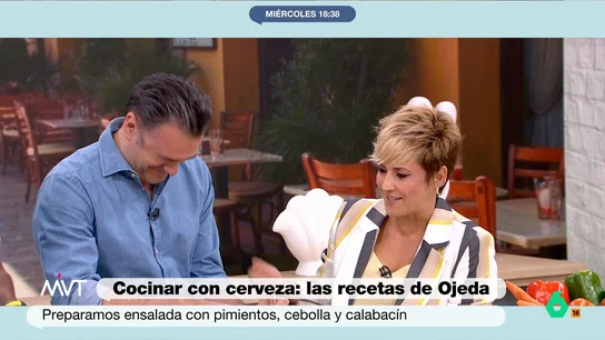Cristina Pardo señala qué une a Iñaki López con Díaz Ayuso: "Todo el día apelando a los bares..." El nutricionista ha reducido la cerveza para, de esta manera, evaporar el alcohol. Pero, este paso ha provocado que la cerveza se derrame sobre el fuego. "Estamos jugando a ser dioses", se lamenta el presentador.
