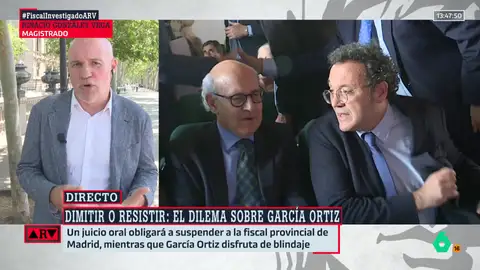 El magistrado Ignacio González Vega analiza el caso del fiscal general: "No debería dimitir" El magistrado Ignacio González Vega analiza el caso del fiscal general: "No debería dimitir"