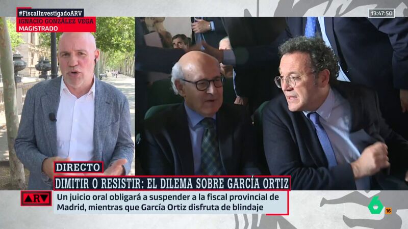 El magistrado Ignacio González Vega analiza el caso del fiscal general: "No debería dimitir"