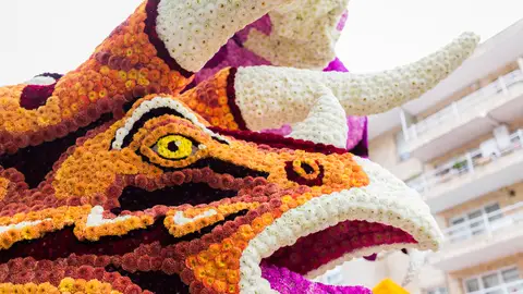 Batalla de las flores de Laredo, Cantabria Batalla de las flores de Laredo, Cantabria