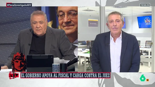Miguel Ángel Campos tumba el indicio del juez Hurtado para acusar al fiscal general: "García Ortiz no respondió a mi llamada" Miguel Ángel Campos tumba el indicio del juez Hurtado para acusar al fiscal general: "García Ortiz no respondió a mi llamada"