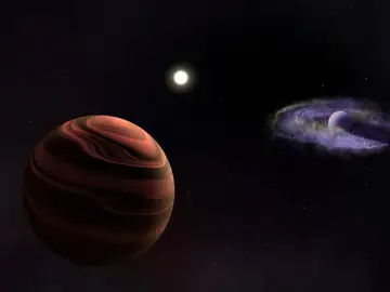 Representación artística del sistema YSES-1 Representación artística del sistema YSES-1