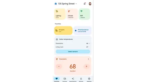 Nuevos controles de Google Nest Nuevos controles de Google Nest