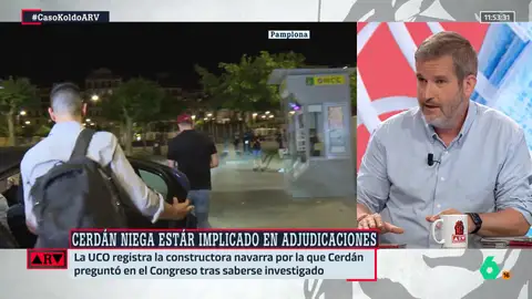 Ignacio Urquizu, sobre Santos Cerdán: "Llevan mucho tiempo utilizando su nombre sin que haya nada" Ignacio Urquizu, sobre Santos Cerdán: "Llevan mucho tiempo utilizando su nombre sin que haya nada"