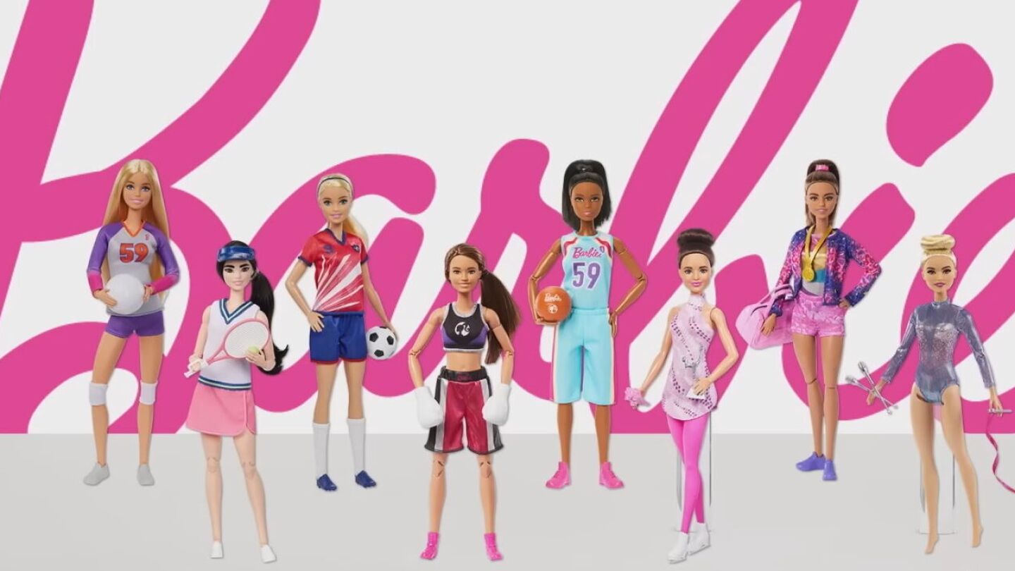 Muñecas Barbie.