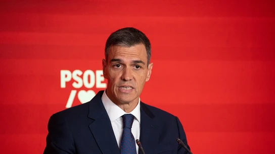 Pedro Sánchez pide "perdón" a la ciudadanía tras el demoledor informe de la UCO: "No debimos confiar en Santos Cerdán" El presidente del Gobierno y Secretario General del PSOE, Pedro Sánchez, durante una rueda de prensa, en la sede del PSOE en Ferraz, a 12 de junio de 2025, en Madrid (España).