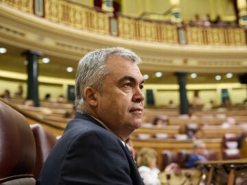 El secretario de Organización del PSOE, Santos Cerdán