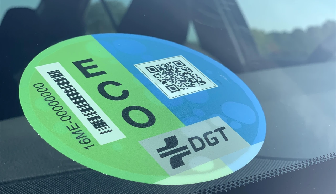 Etiqueta ECO de la Dirección General de Tráfico (DGT)