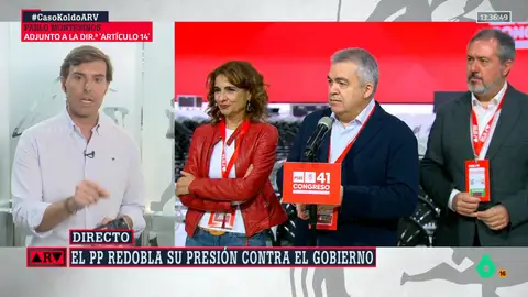 Montesinos señala que el PP va a volver a sentar a Santos Cerdán en la comisión de investigación del Senado Montesinos señala que el PP va a volver a sentar a Santos Cerdán en la comisión de investigación del Senado