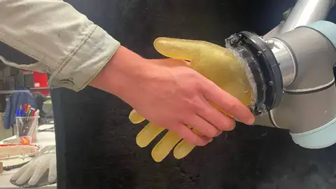 Robots con sentido del tacto: crean piel artificial sensible y flexible Robots con sentido del tacto: crean piel artificial sensible y flexible