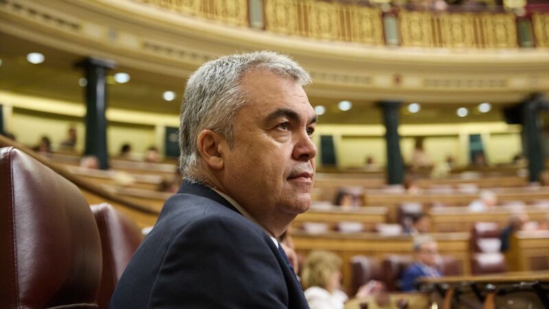 El secretario de Organización del PSOE, Santos Cerdán.