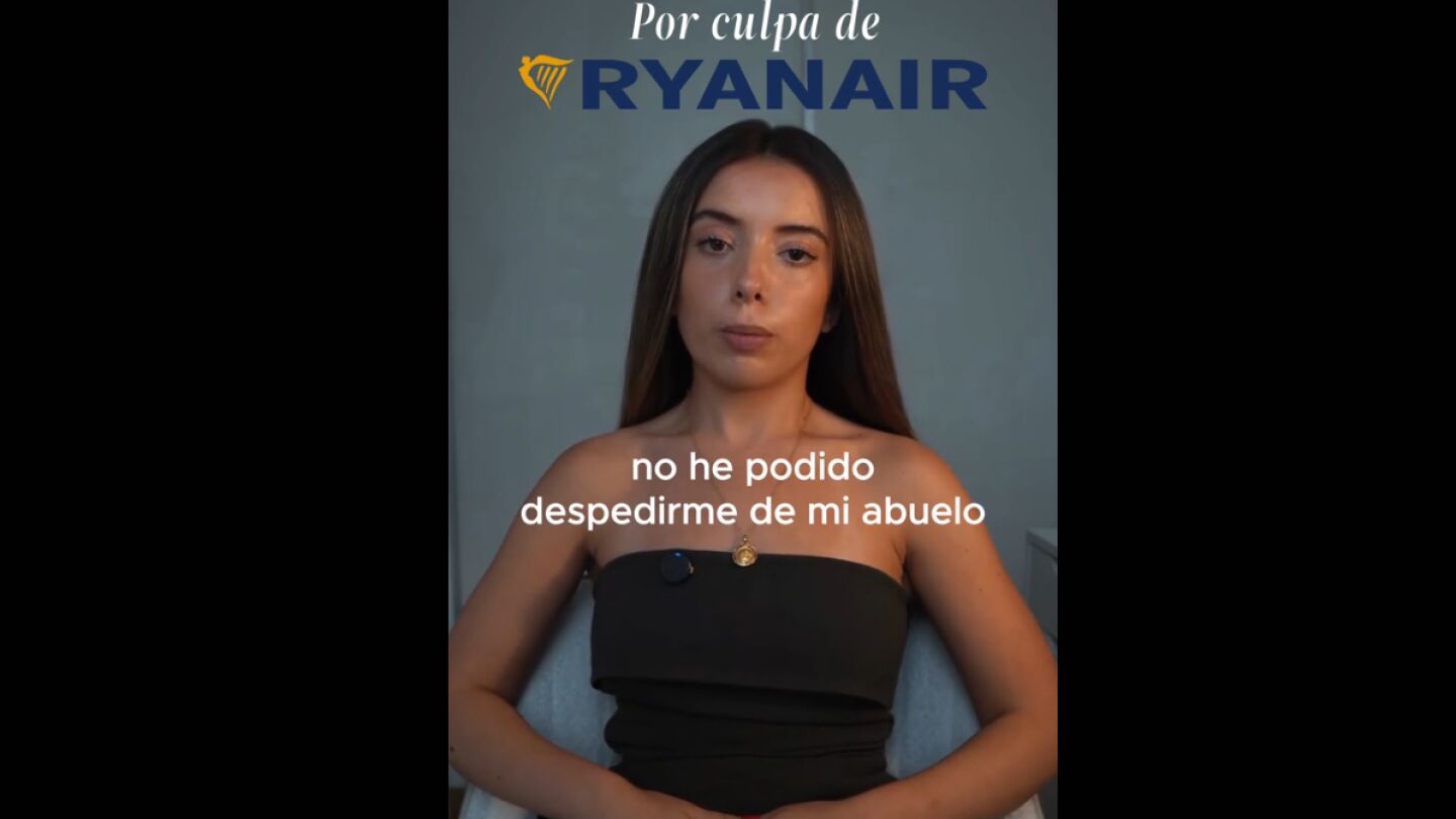 Joven denuncia que Ryanair no la dej&oacute; volar para ir a ver a su abuelo