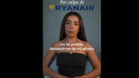 Joven denuncia que Ryanair no la dejó volar para ir a ver a su abuelo Joven denuncia que Ryanair no la dejó volar para ir a ver a su abuelo